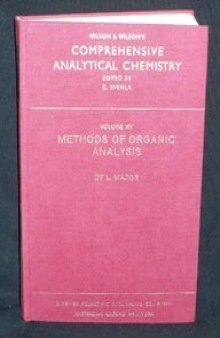 Methods of Organic Analysis