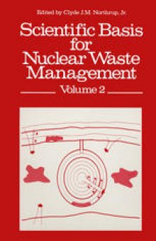 Scientific Basis for Nuclear Waste Management