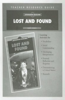 Lost and Found Teacher Resource Guide (Astonishing Headlines)