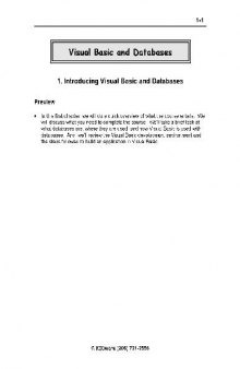 Visual Basic Databases