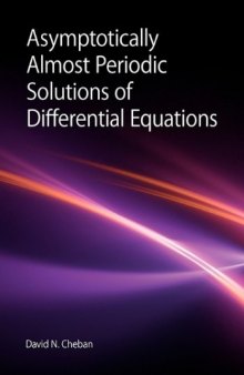 Asymptotically almost periodic solutions of differential equations