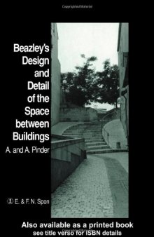 Beazley's Design and Detail of the Space between Buildings  