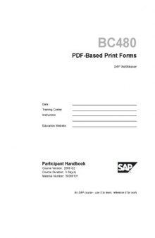 SAP AG - Учебные курсы SAP R/3 (BC 480)