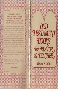Old Testament Books for Pastor and Teacher