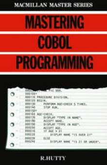 Mastering COBOL Programming