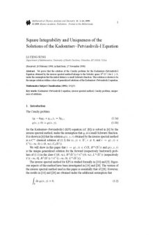 Mathematical Physics, Analysis and Geometry - Volume 2 Mathematical Physics, Analysis and Geometry - Volume 2