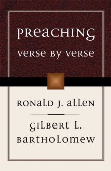 Preaching Verse by Verse  