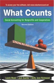 What Counts: Social Accounting for Nonprofits and Cooperatives, 2nd Edition