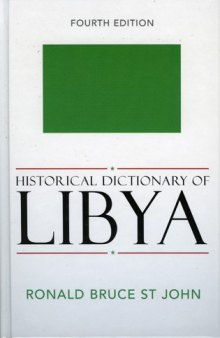 Historical Dictionary of Libya - Fouth Edition