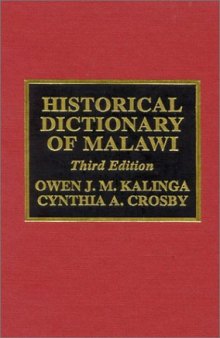 Historical dictionary of Malawi