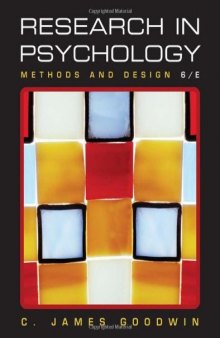 Research In Psychology: Methods and Design  