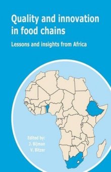 Quality and innovation in food chains : lessons and insights from Africa