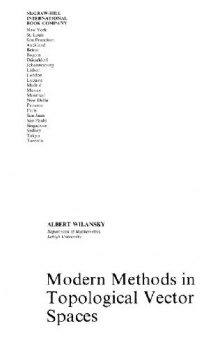 Modern Methods in Topological Vector Spaces (1978)(en)(278s)