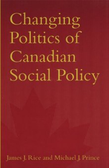 Changing Politics of Canadian Social Policy