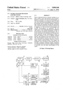 Electromagnetic Rotary Engine - US Patent 03890548