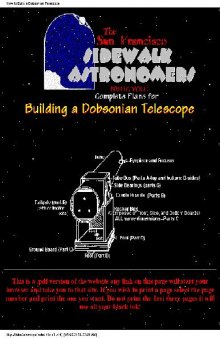 How to Build a Dobsonian Telescope
