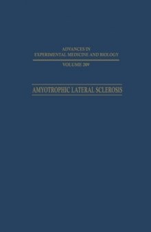 Amyotrophic Lateral Sclerosis: Therapeutic, Psychological, and Research Aspects