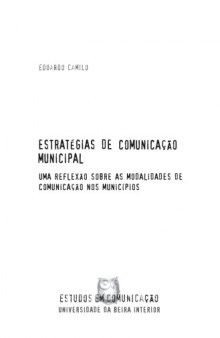 Estrategias de Comunicacao Municipal