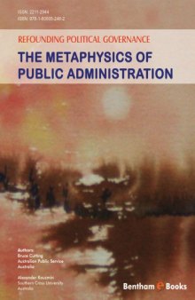 Refounding political governance : the metaphysics of public administration