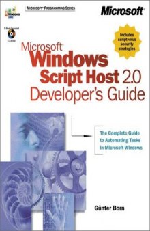 Microsoft Windows Script Host 2.0 Developer's Guide