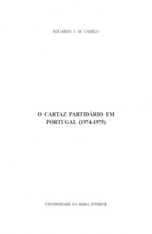 O Cartaz Partidario em Portugal (1974-1975)