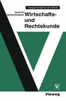 Wirtschafts- und Rechtskunde