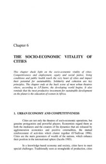 The Socio-Economic Vitality of Cities