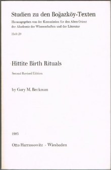 Hittite birth rituals