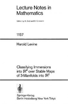 Classifying Immersions into IR4 over Stable Maps of 3-Manifolds into IR2