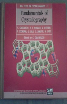 Fundamentals of crystallography