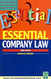 Essential Company Law (Essentials)