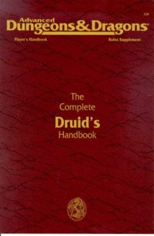 The Complete Druid's Handbook (AD&D 2nd Ed Rules Supplement)