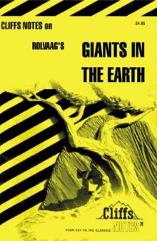 Giants in the Earth (Cliff Note's Edition)