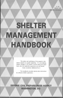 Shelter management handbook