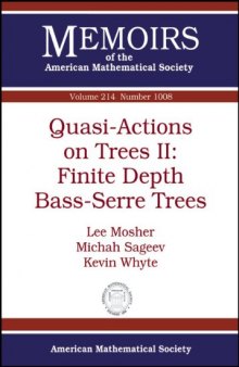 Quasi-actions on trees II: Finite depth Bass-Serre trees