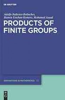 Products of finite groups