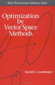 Optimization by vector space methods