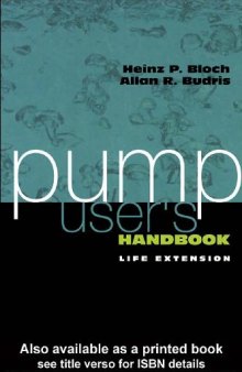 Pump Users Handbook Life Extension