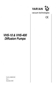 VARIAN VHS-10,400 Diffusion Pumps