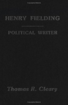 Henry Fielding: A Political Writer