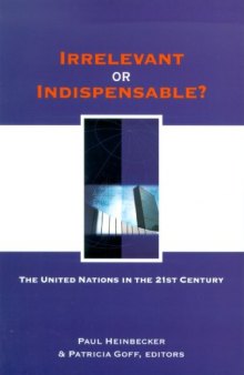 Irrelevant or Indispensable?: The United Nations in the Twenty-first Century (Studies in International Governance)