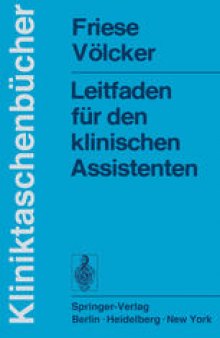 Leitfaden für den klinischen Assistenten