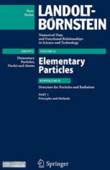 Detectors for Particles and Radiation. Part 1: Principles and Methods