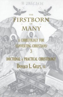 The Firstborn of Many: Doctrinal and Practical Christology (Marquette Studies in Theology, #20.)
