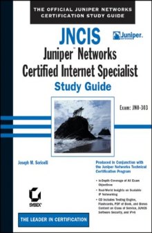 JNCIS = Juniper Networks Certified Internet Specialist: study guide