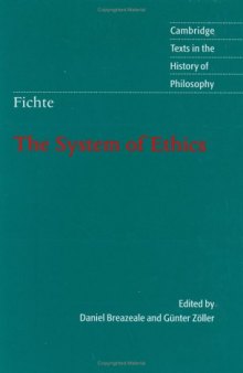 Fichte: The System of Ethics 