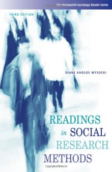 Readings in Social Research Methods, 3rd Edition