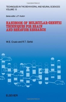 Handbook of Molecular-Genetic Techniques for Brain and Behavior Research