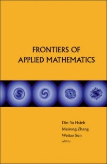 Frontiers of applied mathematics