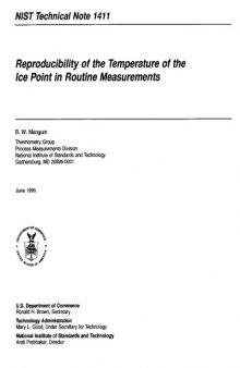 Reproducibility of the Temperature of the Ice Point in Routine Measurements
